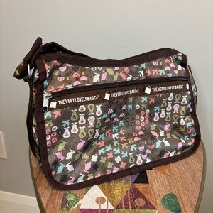 The Very Lovely Bag Co., Women's Spring Casual Compact Shoulder Bag, Brown